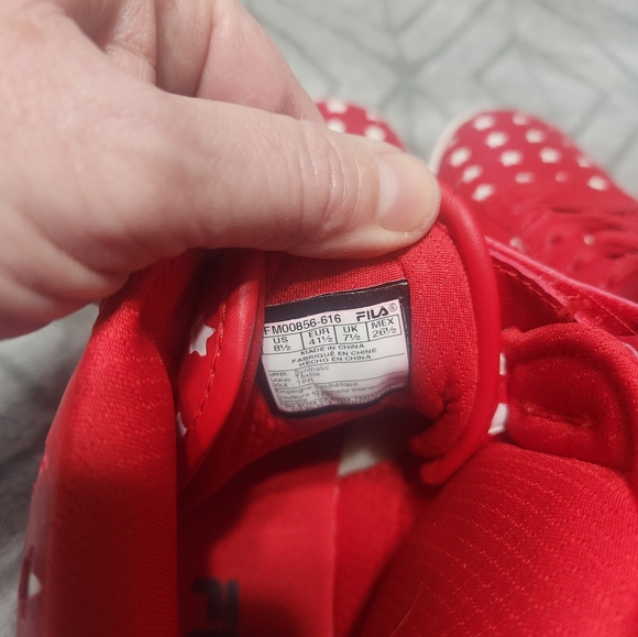 Mens Fila Star Spangled Tennis Shoes Sz 8.5. - Picture 5 of 6